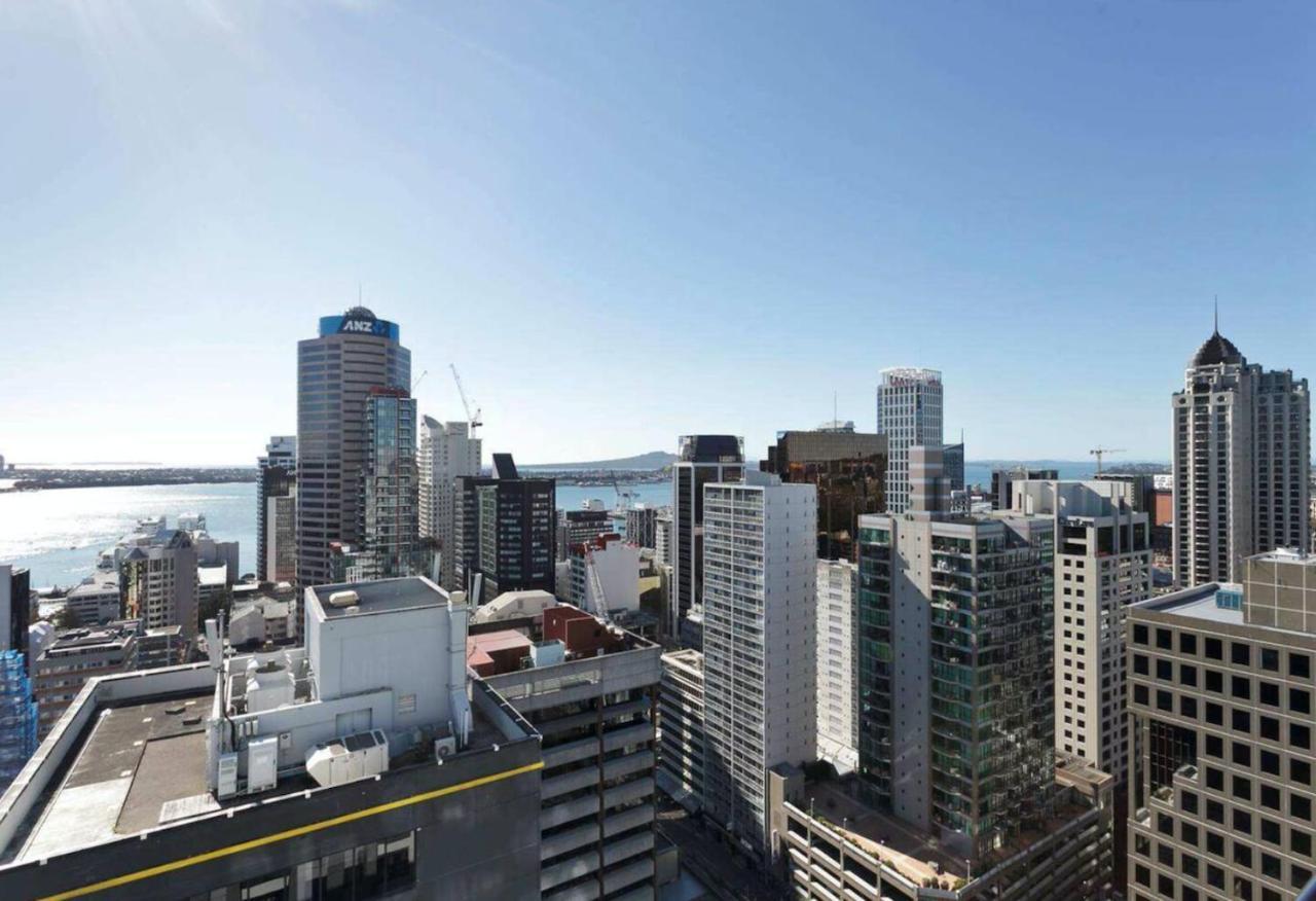 Modern 2 Bedroom Apartment 1 Minute To Skytower Auckland Ngoại thất bức ảnh