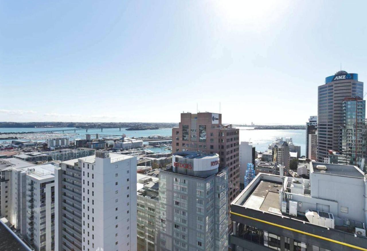Modern 2 Bedroom Apartment 1 Minute To Skytower Auckland Ngoại thất bức ảnh